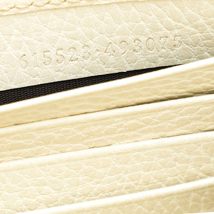 Gucci Ivory Interlocking G Chain Wallet