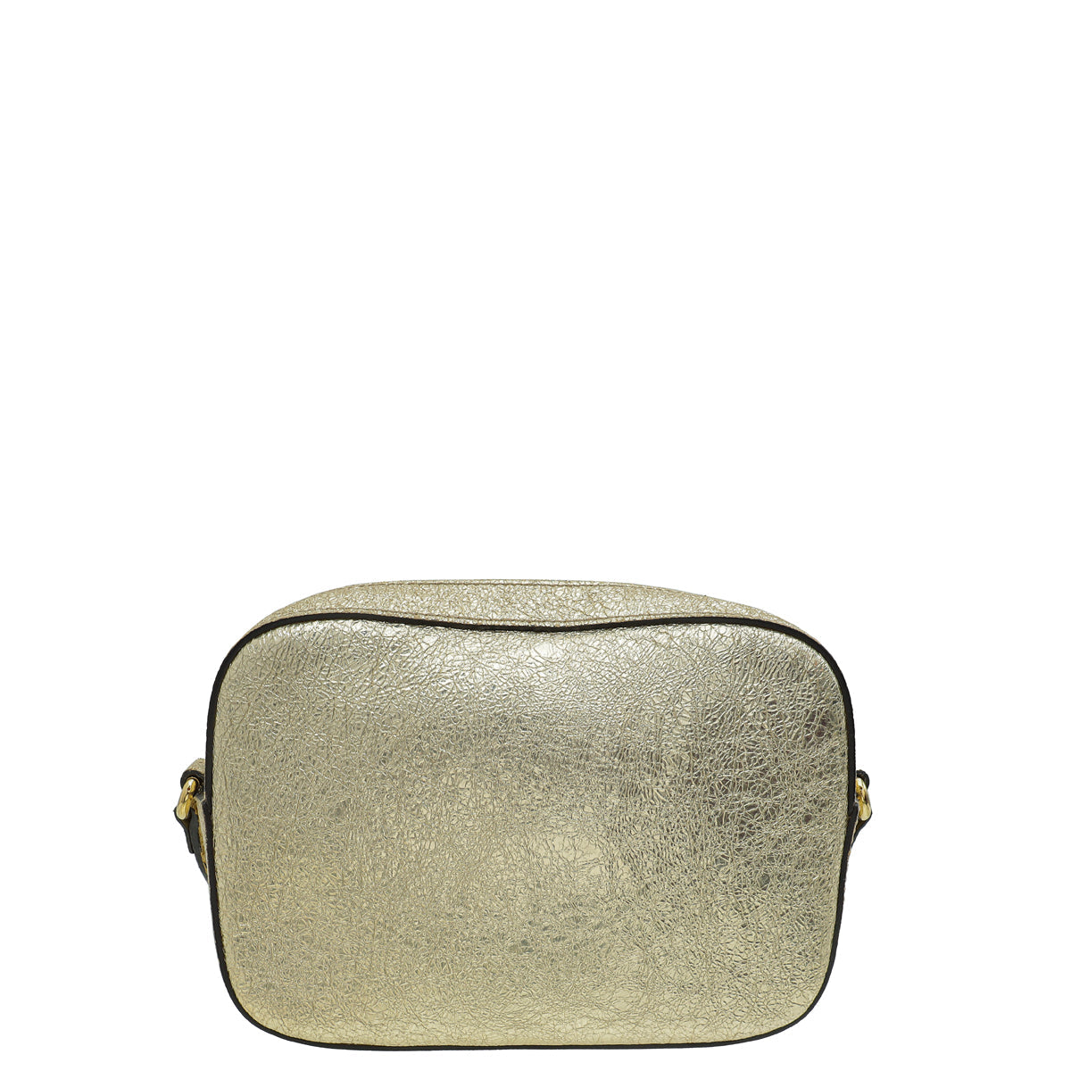 Gucci Gold Webby Bee Camera Shoulder Bag