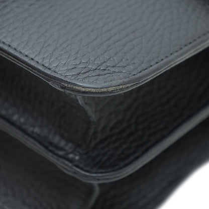 Gucci Black Small Interlocking G Shoulder Bag