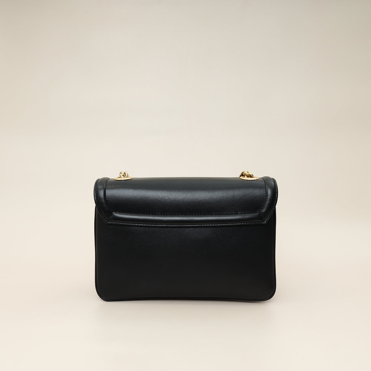 Gucci Black Rajah Medium Vitello Palmellato Lux Crystal Shoulder Bag