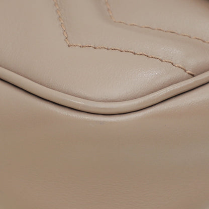 Gucci Dusty Pink GG Marmont Super Mini Bag
