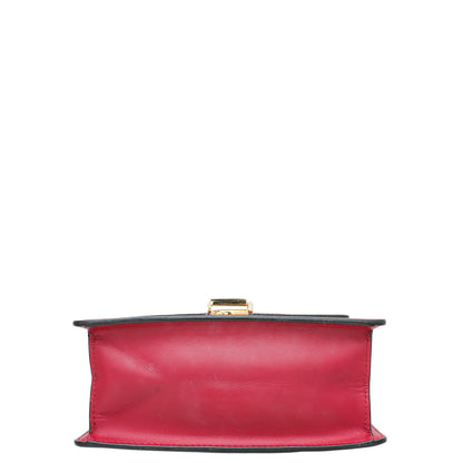 Gucci Red Sylvie Top Handle Mini Bag