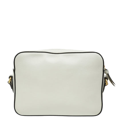 Gucci White Horsebit 1955 Small Shoulder Bag