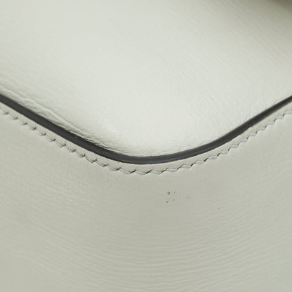 Gucci White Horsebit 1955 Small Shoulder Bag