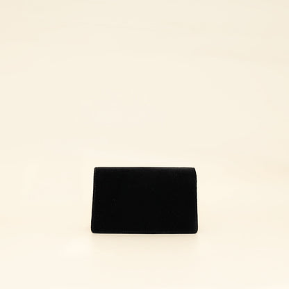 Gucci Black Dionysus Velvet Super Mini Bag