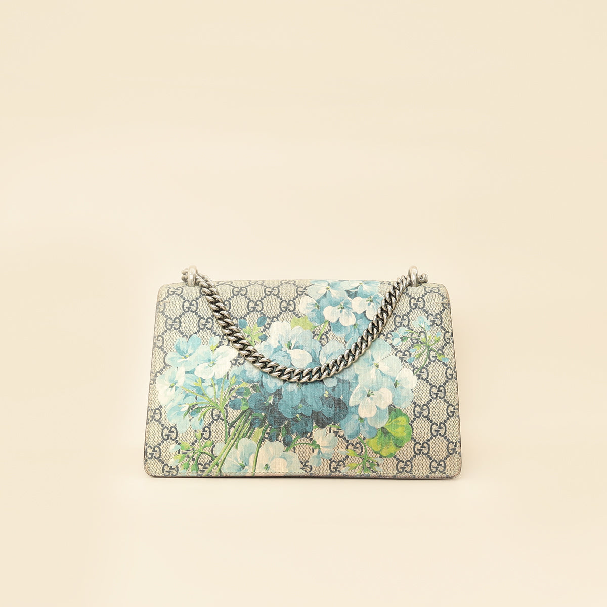 Gucci Multicolor GG Supreme Blooms Dionysus Small Shoulder Bag