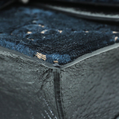Gucci Navy Blue Velvet Crystal Dionysus Super Mini Bag