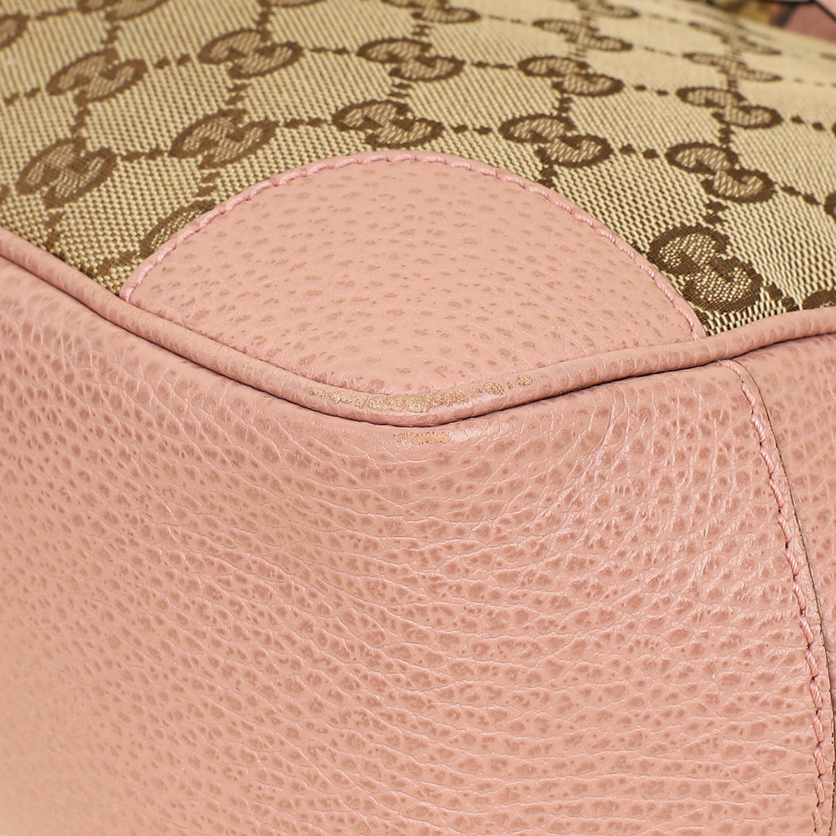 Gucci Bicolor GG Bree Small Tote Bag