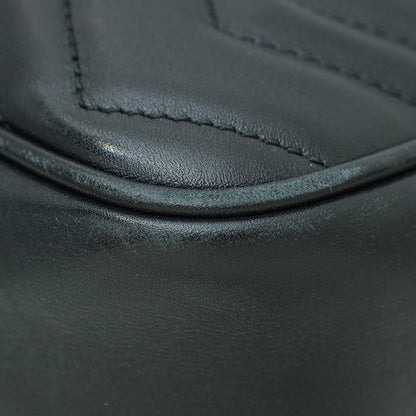 Gucci Black GG Marmont Mini Camera Bag