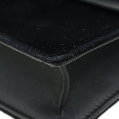 Gucci Black Velvet Super Mini Dionysus Bag