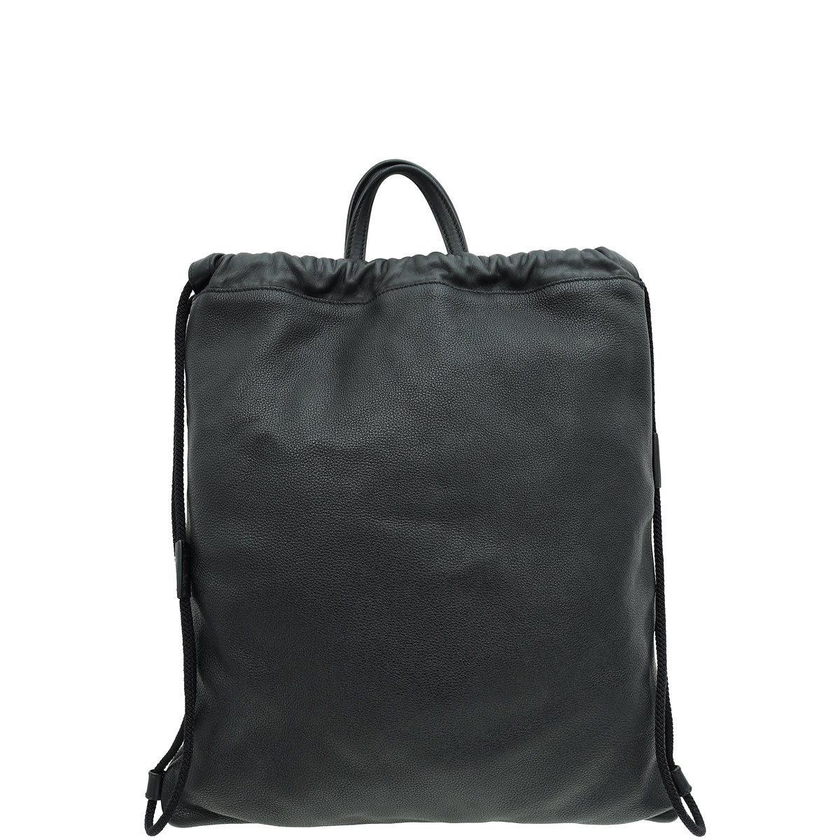 Gucci Black Coco Capitan Logo Drawstring Backpack Bag