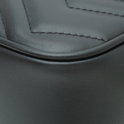 Gucci Black GG Marmont Mini Shoulder Bag