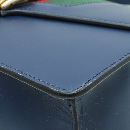 Gucci Navy Blue Sylvie Small Bag