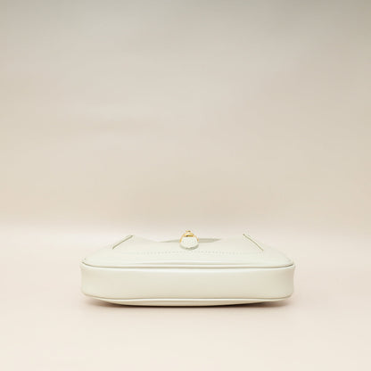 Gucci White Cream Jackie 1961 Mini Hobo Bag