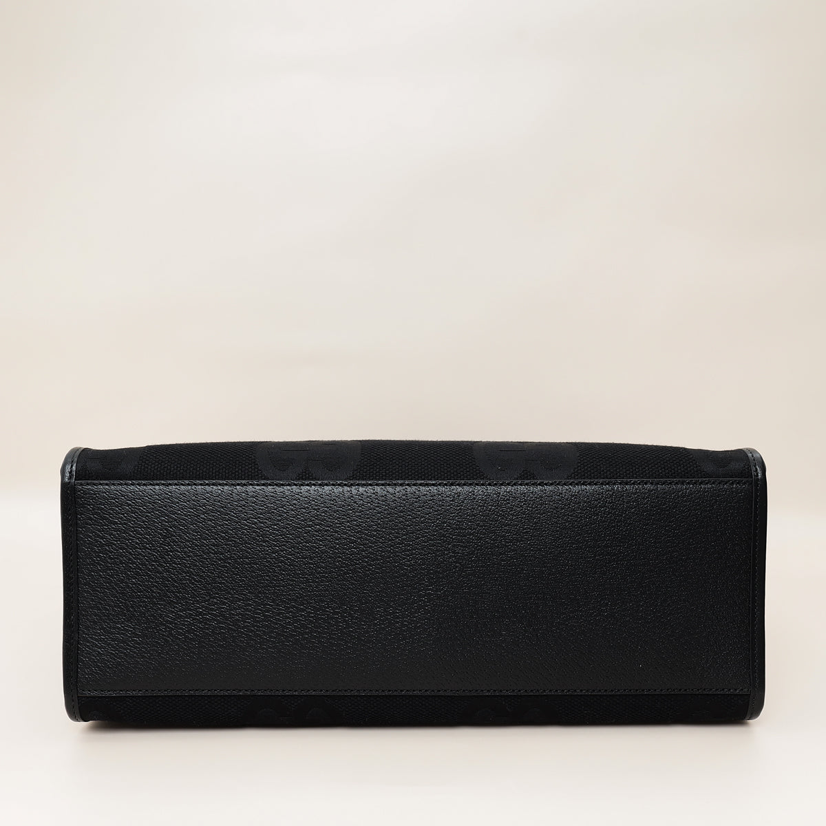 Gucci Black Jumbo GG Tote Bag