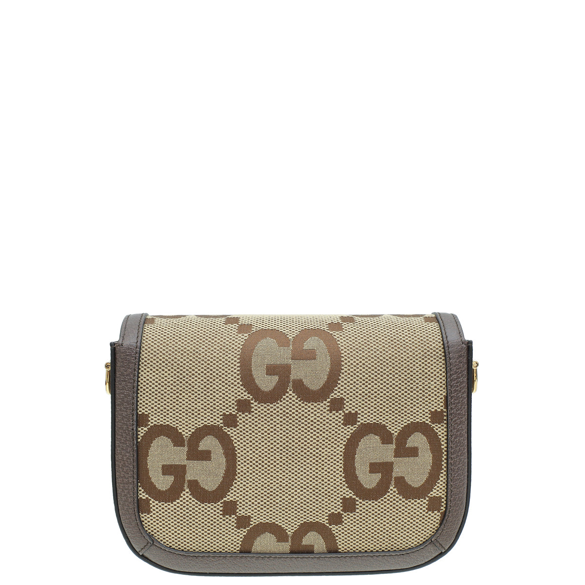 Gucci Ebony Jumbo GG Horsebit 1955 Mini Shoulder Bag