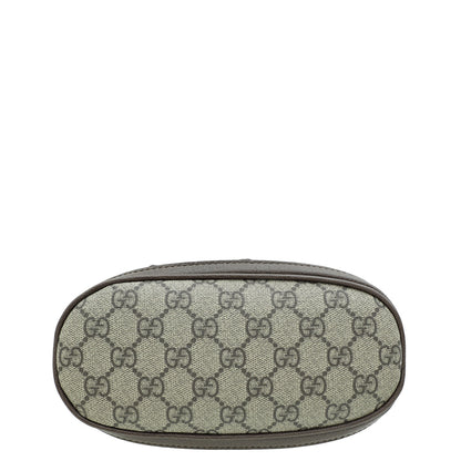 Gucci Bicolor GG Supreme Ophidia Small Bucket Bag
