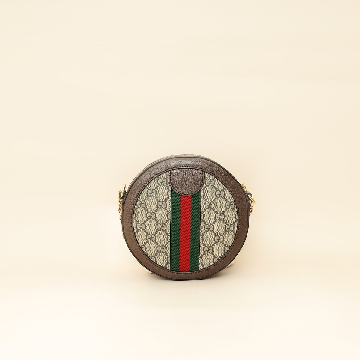 Gucci Bicolor Ophidia Round Shoulder Bag
