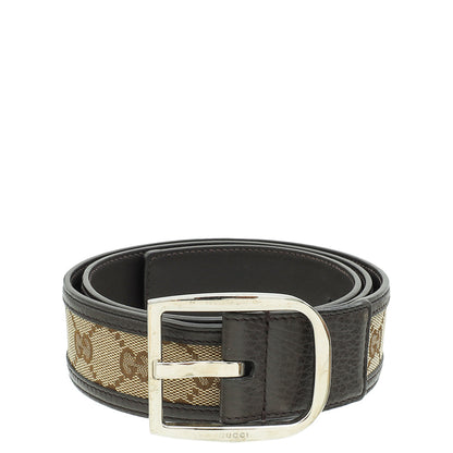 Gucci Bicolor GG 40mm Belt 34