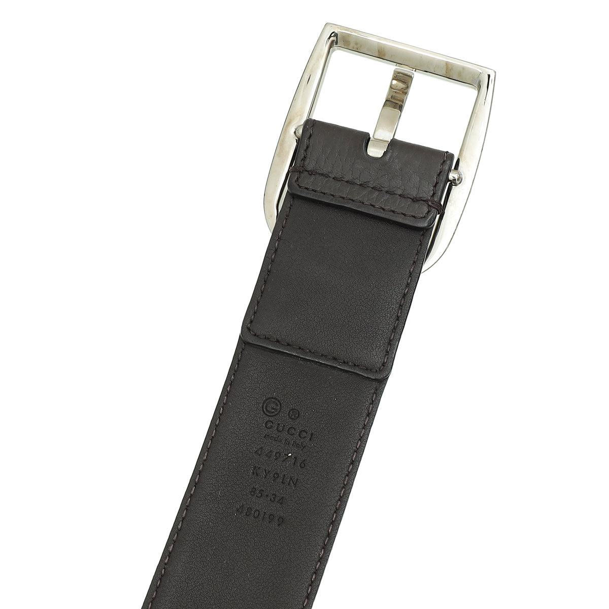 Gucci Bicolor GG 40mm Belt 34
