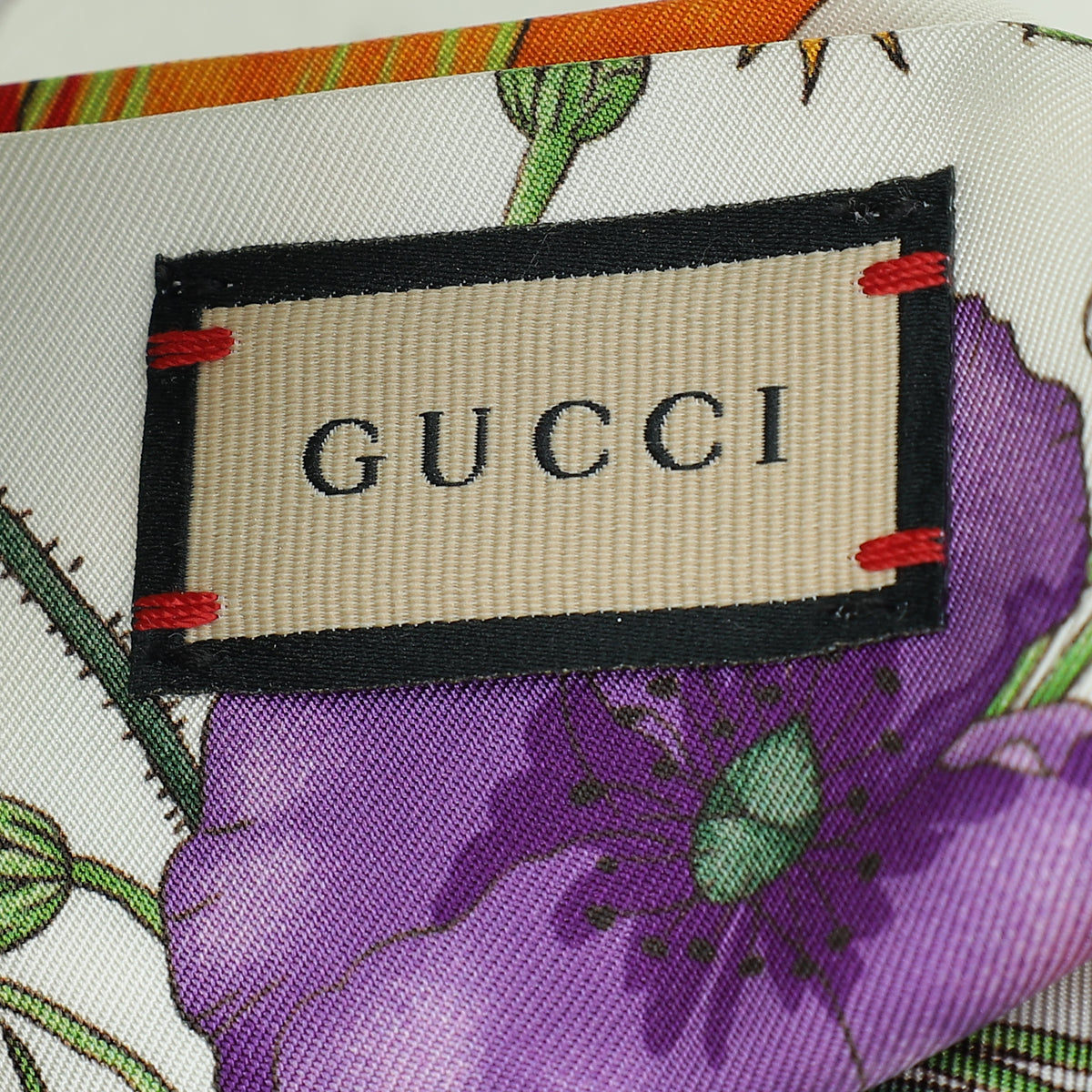 Gucci Bicolor Floral Print Headband