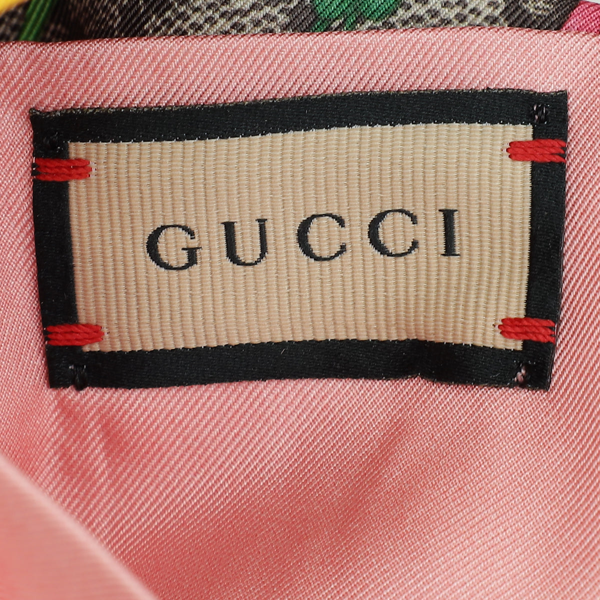 Gucci Multicolor GG Floral Print Headband