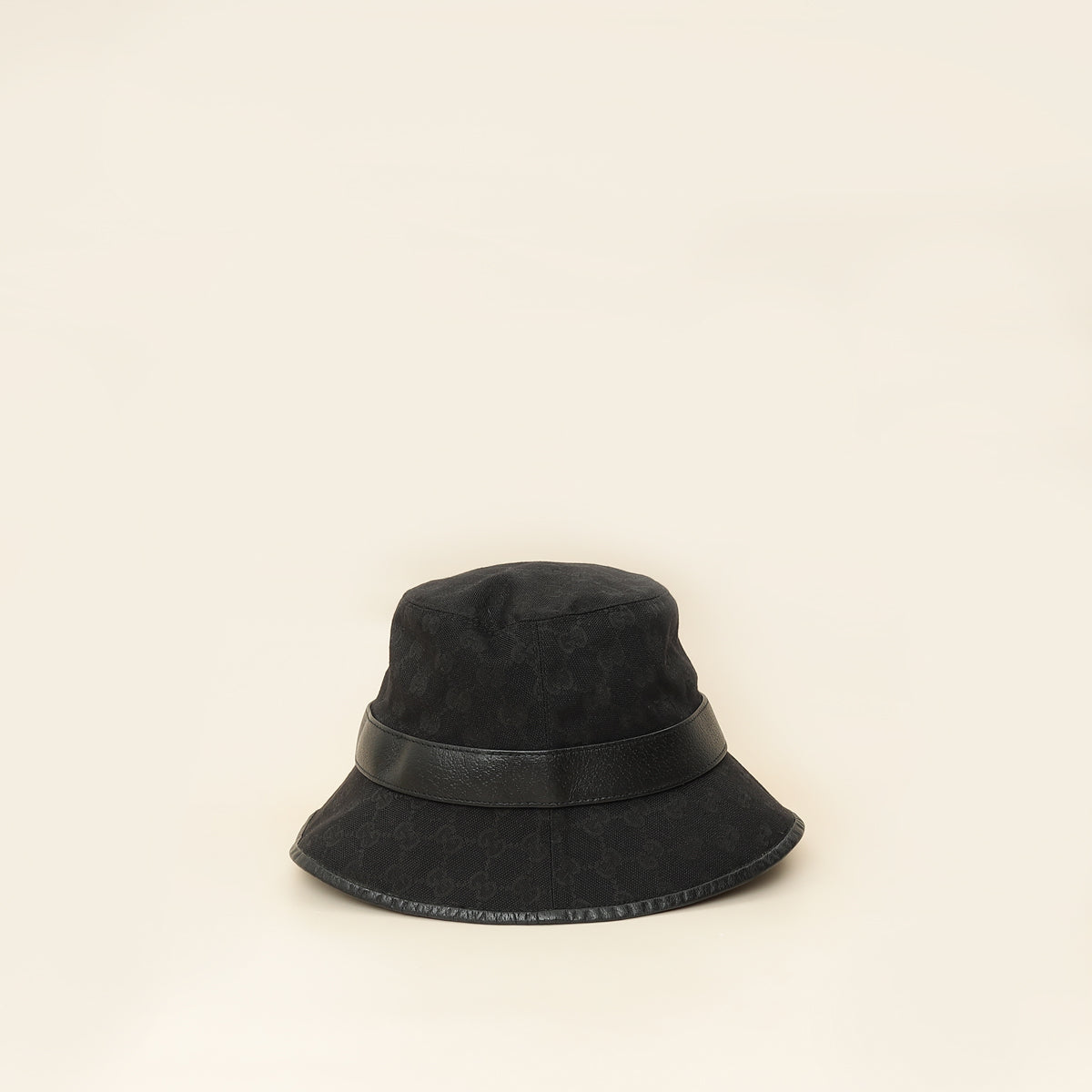 Gucci Black GG Bucket Hat