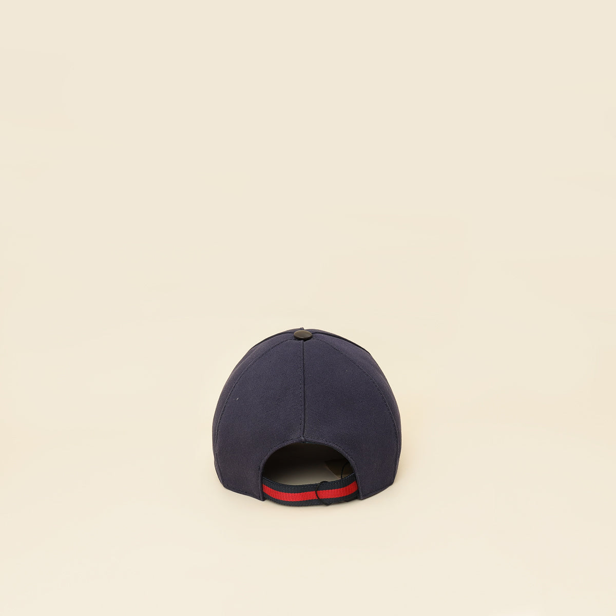 Gucci Navy Blue Interlocking G Medium Baseball Hat