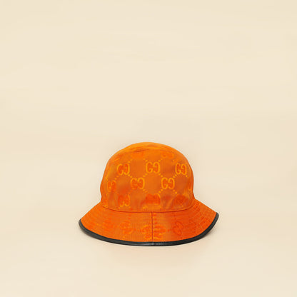 Gucci Bicolor Monogram Off The Grid Bucket Hat