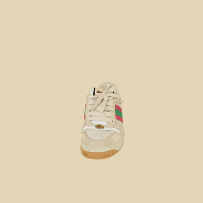 Gucci Beige GG Screener Sneaker 35