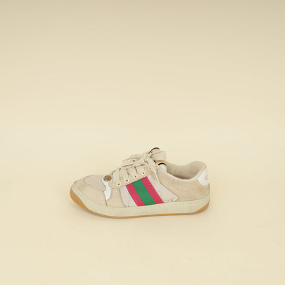 Gucci Beige GG Screener Sneaker 35