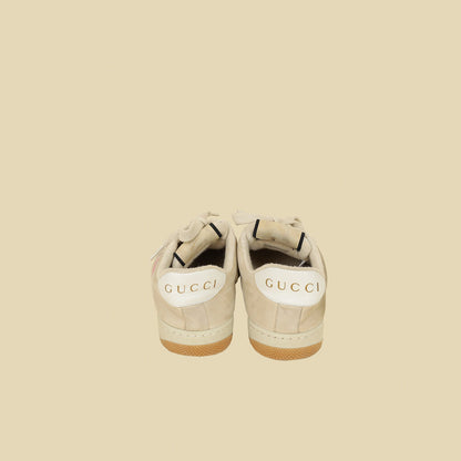 Gucci Beige GG Screener Sneaker 35