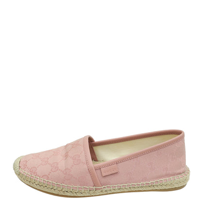 Gucci Pink GG Espadrille 36.5