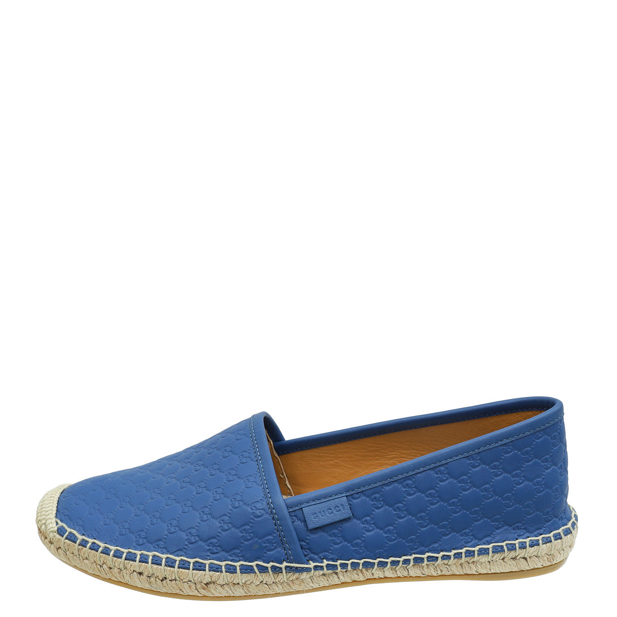 Gucci Blue GG Supreme Espadrille 40