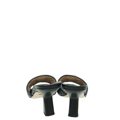 Gucci Black GG Marmont Slide Mules Sandal 36