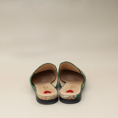 Gucci Multicolor Princetown Satin Print Mules 38