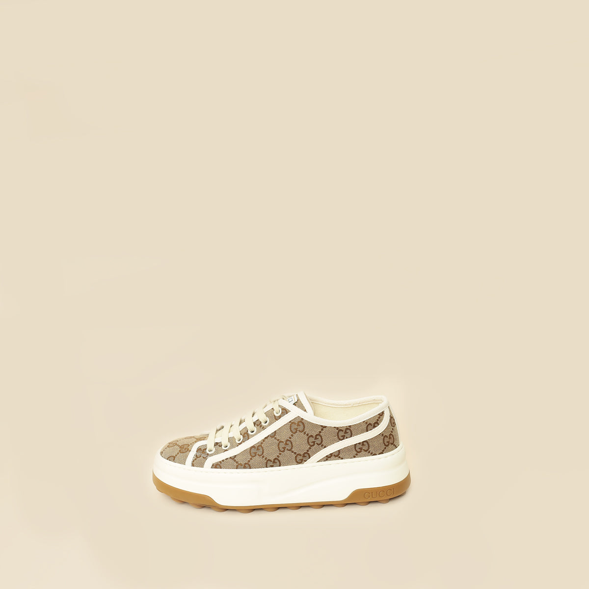 Gucci Ebony GG 1977 Tennis Treck Sneaker 39