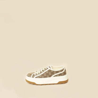 Gucci Ebony GG 1977 Tennis Treck Sneaker 39
