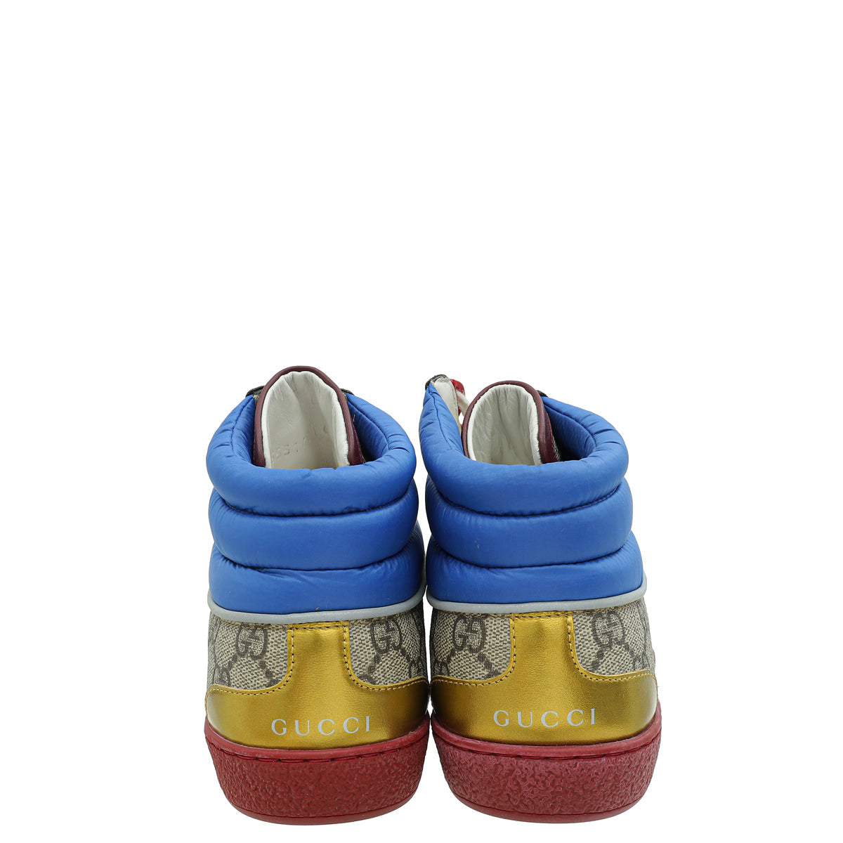 Gucci Tricolor GG Supreme Ace High Top Sneaker 6