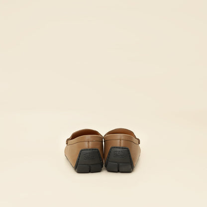 Gucci Brown GG Microguccissima Driving Loafer 8