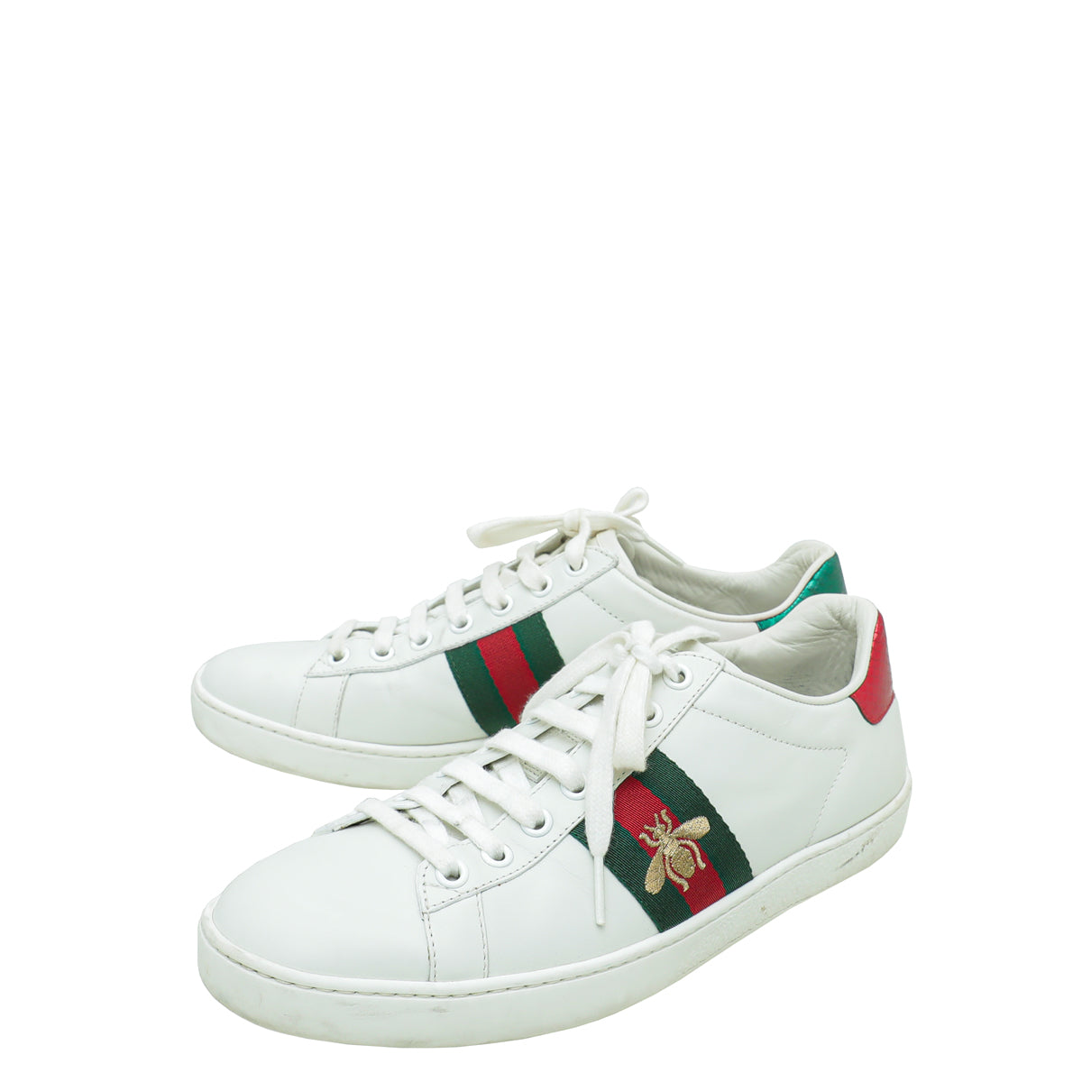 Gucci White Ace Sneakers 38