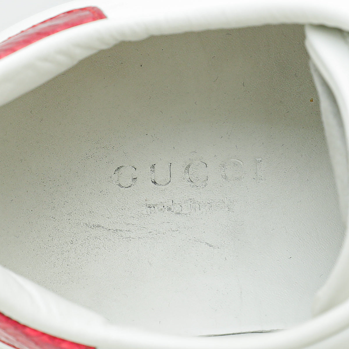 Gucci White Ace Sneakers 38