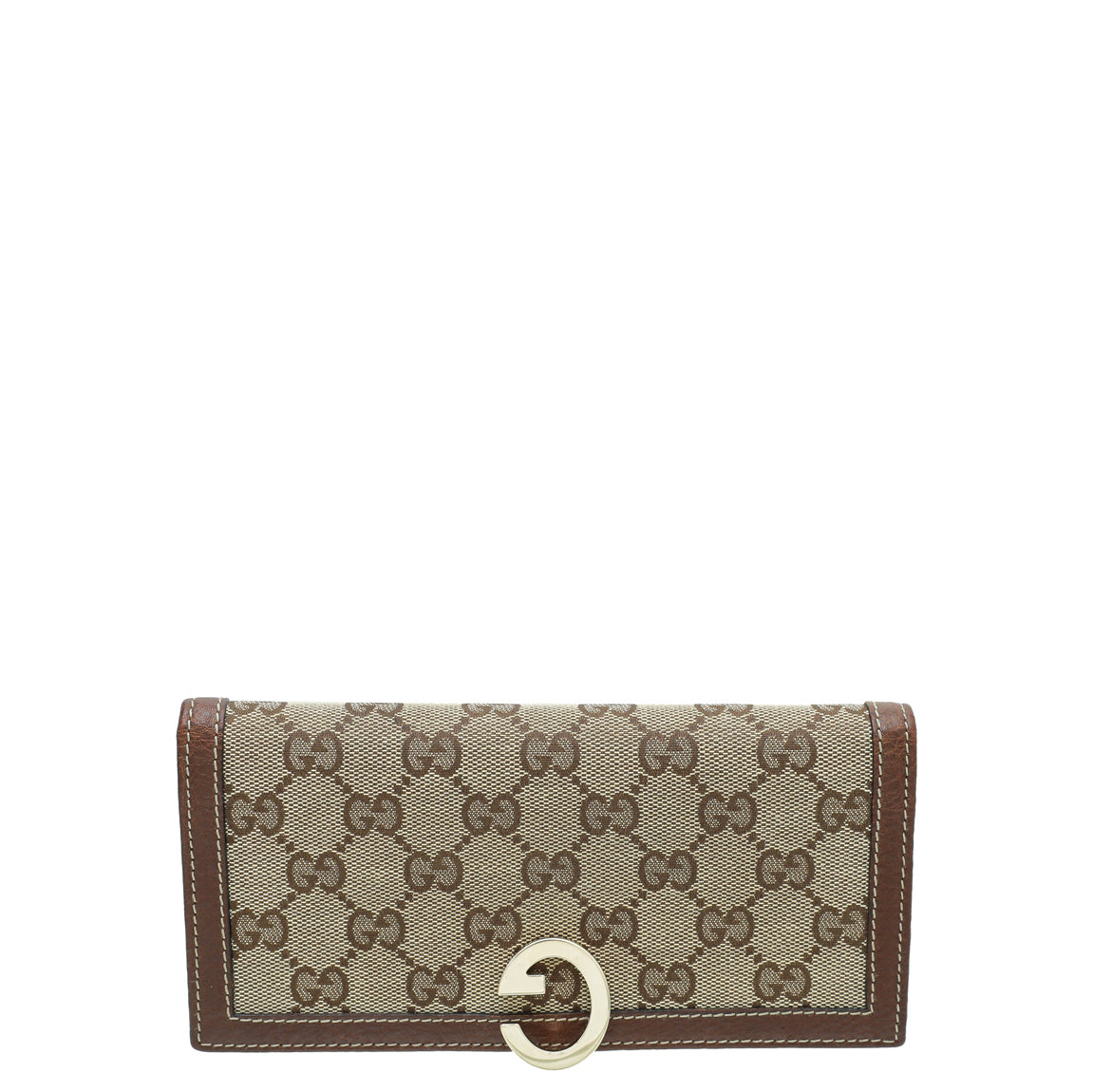 Gucci Bicolor G Lock French Wallet