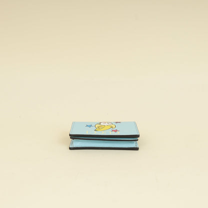 Gucci Light Blue x Bananya BNF Card Case Wallet