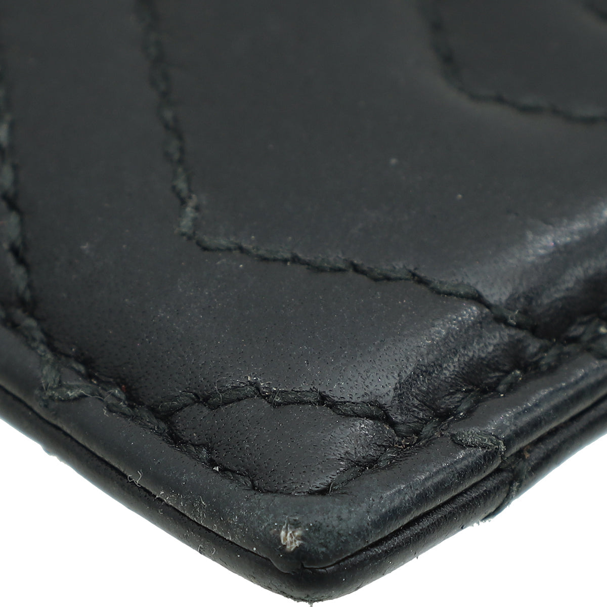 Gucci Black GG Marmont Card Holder