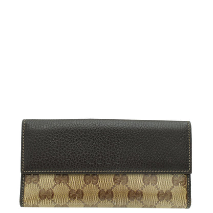 Gucci Bicolor GG French Wallet