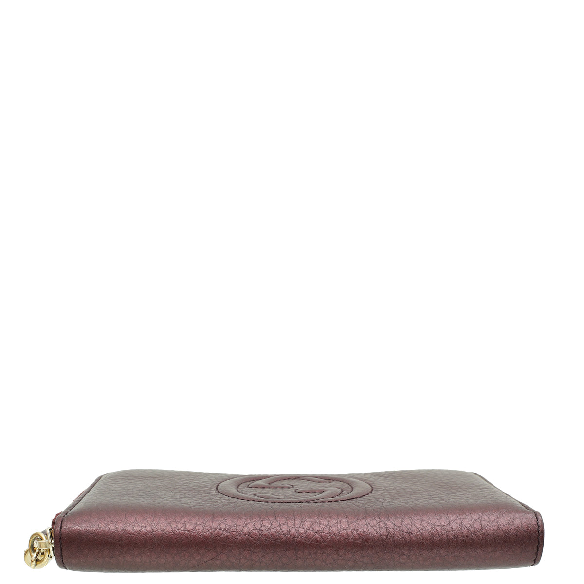 Gucci Violet Soho Zip Around Wallet