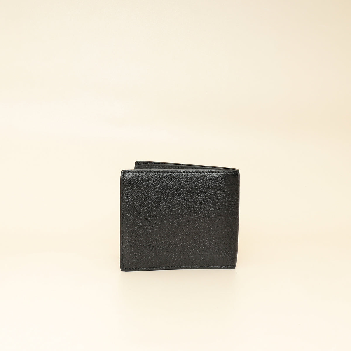 Gucci Black GG Marmont Bi-Fold Wallet