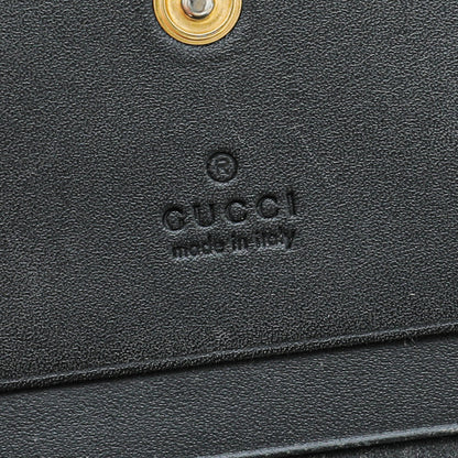 Gucci Bicolor GG Supreme Bees Card Case Wallet