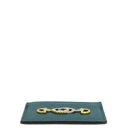 Gucci Forest Green Zumi Card Holder